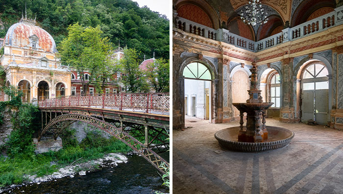 I Photographed Abandoned Buildings In One Of The Oldest Spa Resorts In The World (24 Pics)