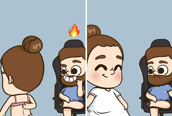 This Couple Illustrates Their Ups And Downs In Sweet And Relatable Comics (30 Pics)