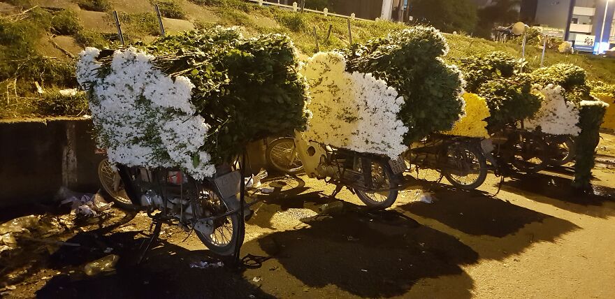 1am At Flower Market In Hanoi