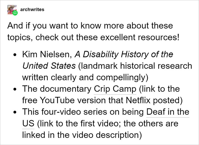 People Online Are Discussing Disability History After A Tumblr User Shares 6 Events That Are Not Talked About Enough From It People Online Are Discussing Disability History After A Tumblr User Shares 6 Events That Are Not Talked About Enough From It
