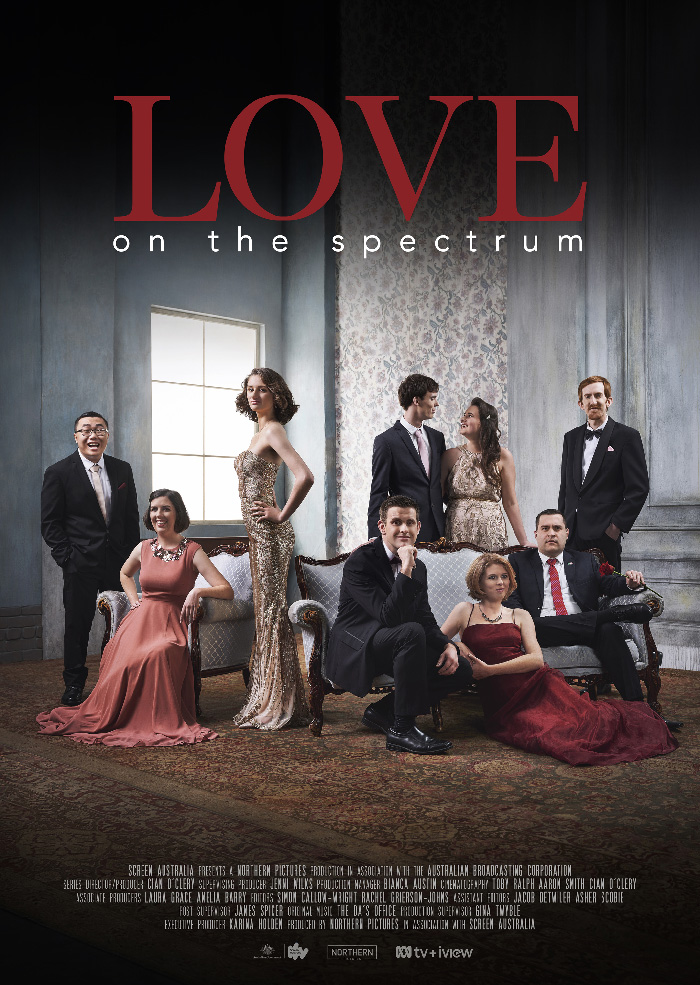 Movie poster for "Love On The Spectrum"