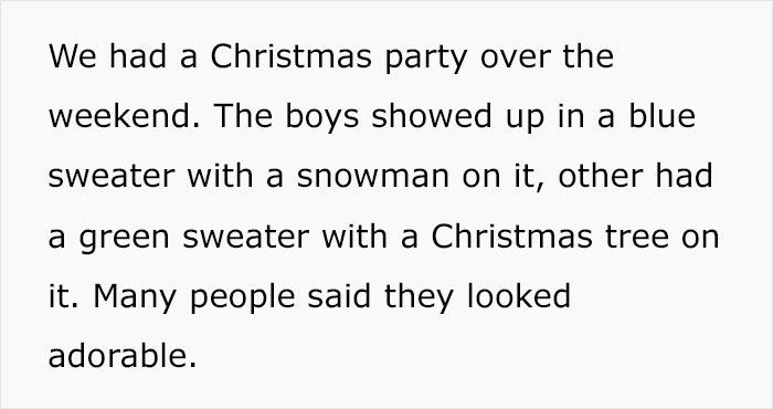 Mom Decided To Dress Her Twin Boys In Two Different Colors To Tell Them Apart, Cousin Goes "Ballistic" On Her