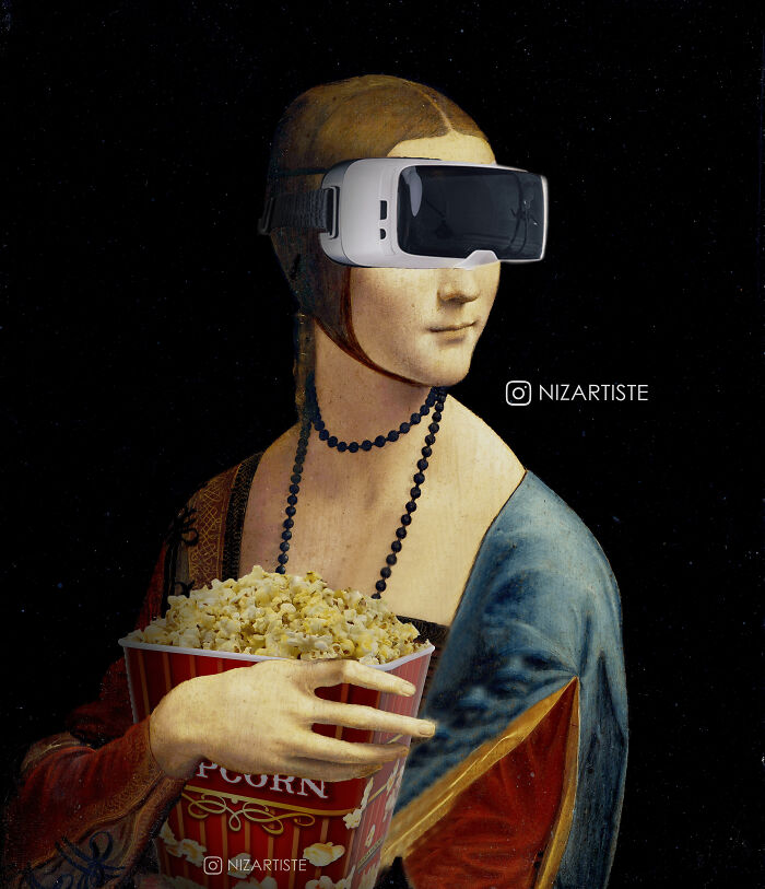I Make Digital Mashups Of Classic Art Masterpieces With Pop Culture
