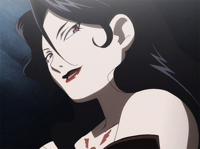 Animated female character with dark hair and a confident smile, popular among fans.