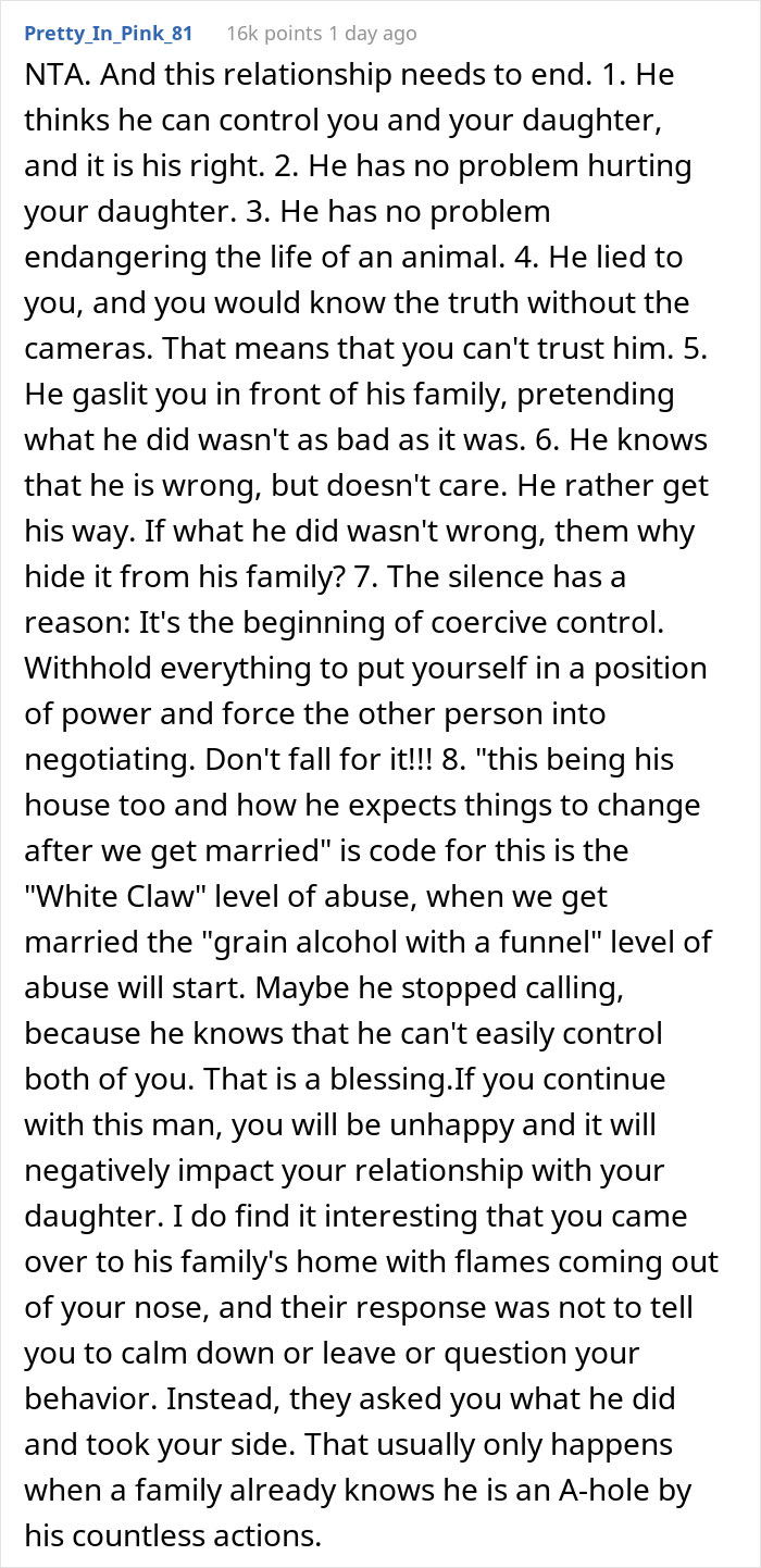 Man Lets Out An Indoor Cat He Hates "Probably Hoping For Her To Get Lost", Fianc&eacute;e Goes Off At Him In Front Of His Whole Family