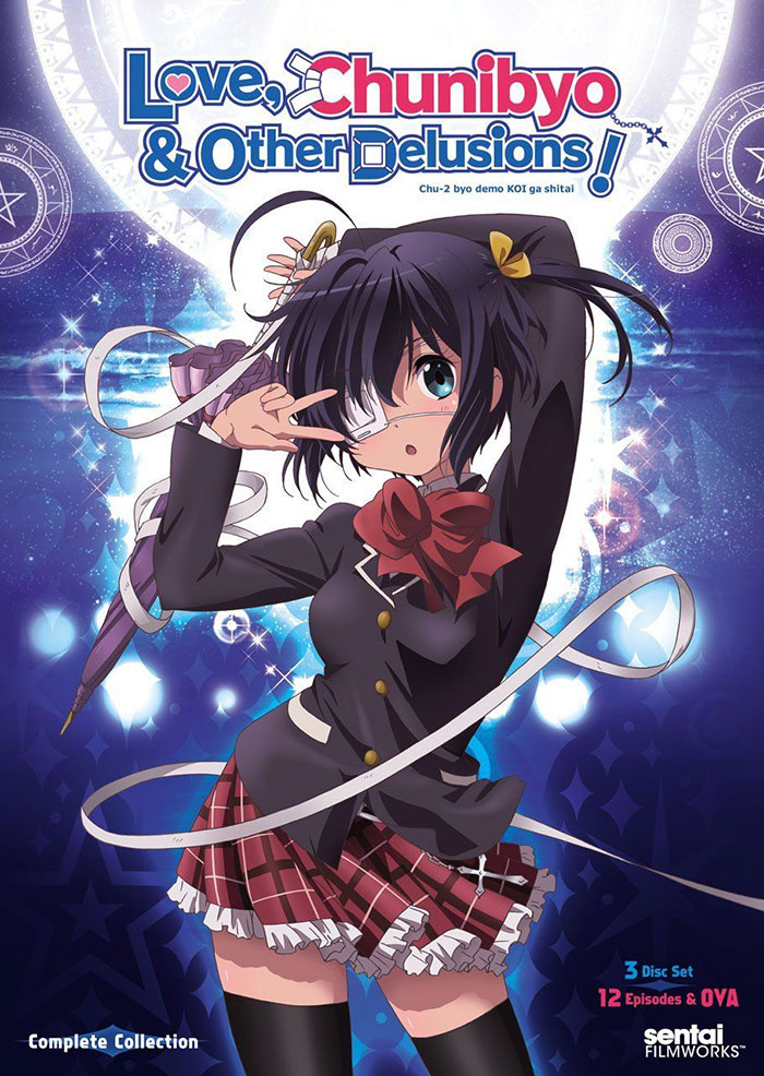 Anime character striking a playful pose with magical elements, promoting a kid-friendly show.