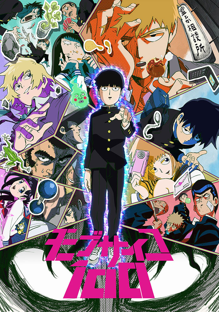 Anime scene featuring a group of characters in vibrant colors, suitable for kids to watch with family.