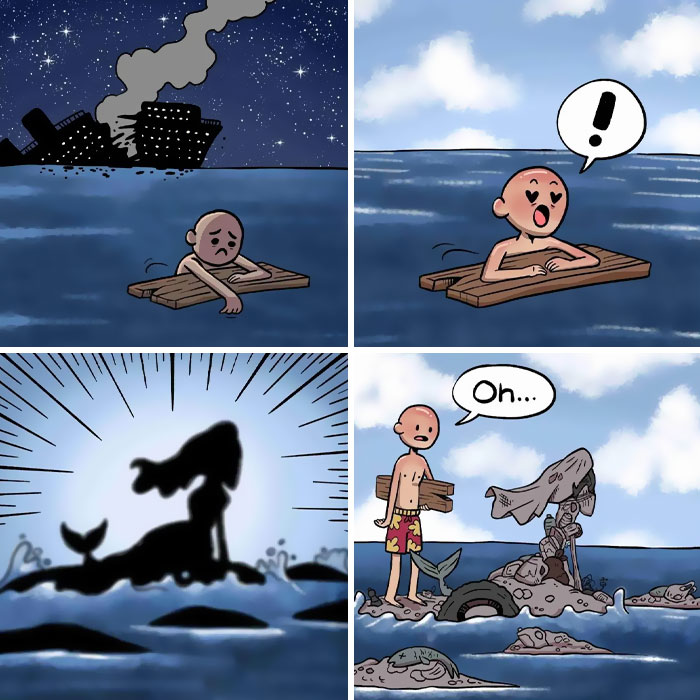 This Canadian Artist Creates Funny Comics That Might Surprise You With Their Unexpected Endings (24 New Pics)