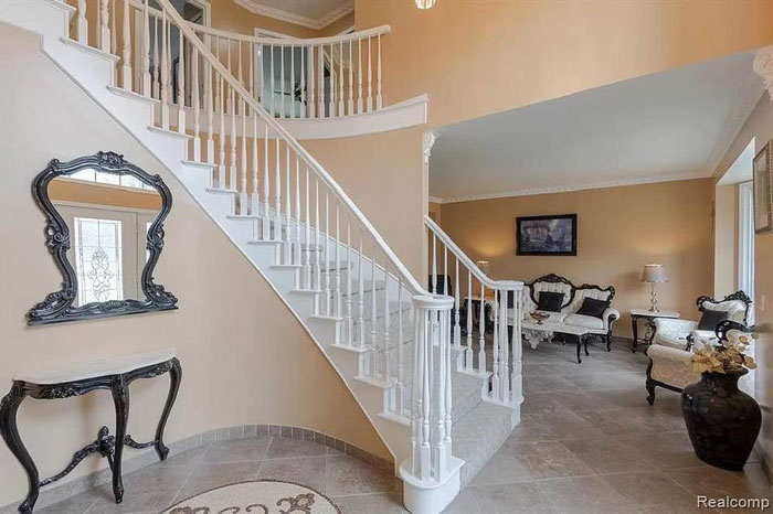 When You Don’t Know How To Resolve The End Of The Railing, Just Run It Into Wall. I’m Sure No One Will Notice