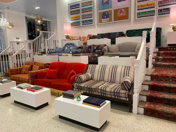 Spotted This Seating Area In The Wild At The Graduate Hotel In Nashville