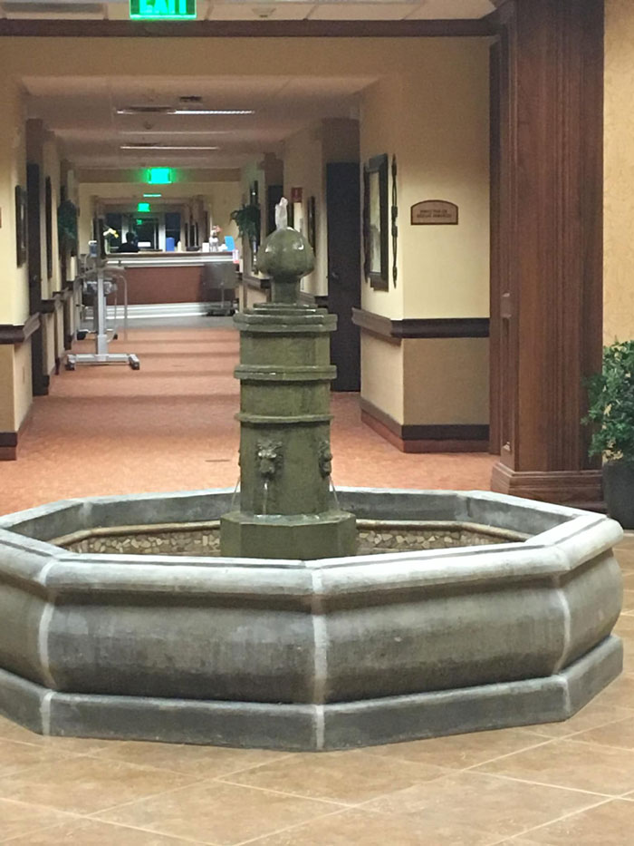 In A Local Rehab Facility/Nursing Home. Not Sure Who Thought That Was A Good Design