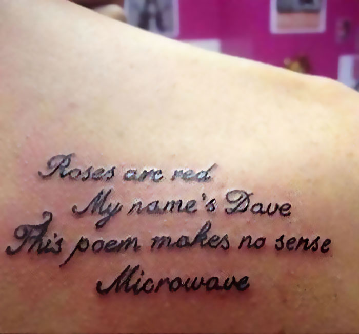 40 Times People Didn’t Even Realize How Bad Their Tattoos Were, As Shared On This Instagram Page