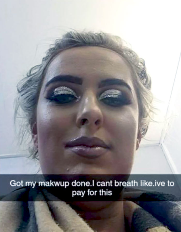 My Little Sister Got Her Makeup Done For My 30th Birthday Party. She’s Really Good At Doing Her Own Makeup. However, She Wanted To Treat Herself And Went To The Salon