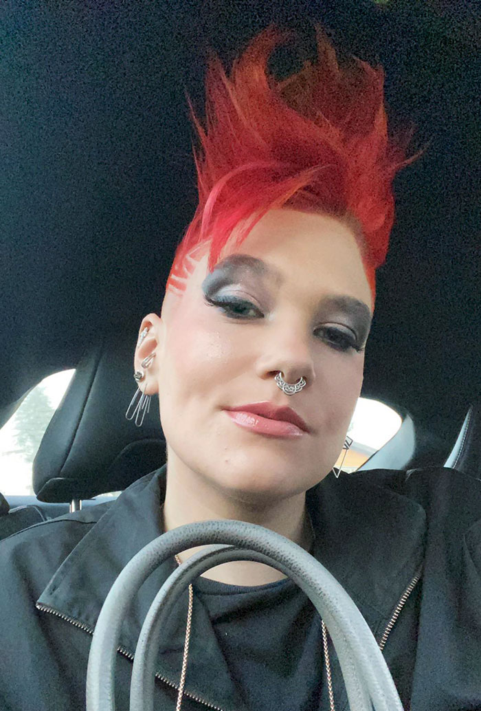 Makeup Artist Did Me Really Dirty For A Professional Photoshoot For A Hair Salon