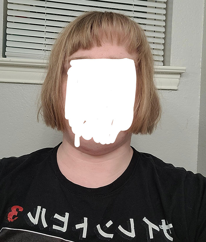 Went To A New Barber Because My Normal One Was Booked And I Have A Date Tomorrow. Asked For A Chin-Length Bob. This Cost Me $58