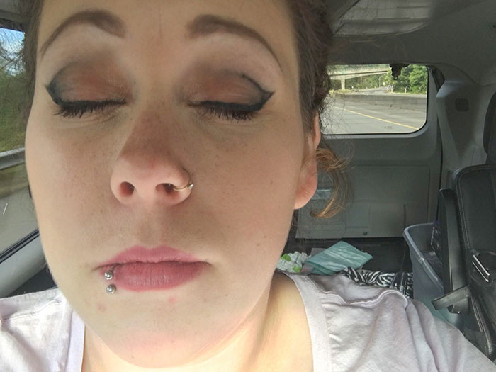 I Paid For This. It Was My Birthday Gift From My Husband. I Wanted To Experience A Professional Artist. I Cried When I Saw This. I Had To Go To Dinner After Looking Like This