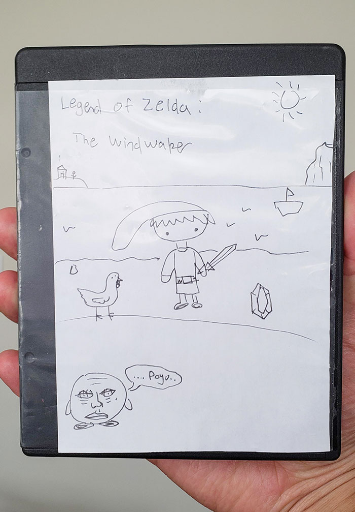 Pedí el videojuego Wind Waker en eBay y la descripción decía que le faltaba la caja original. Esto es lo que ha llegado por correo