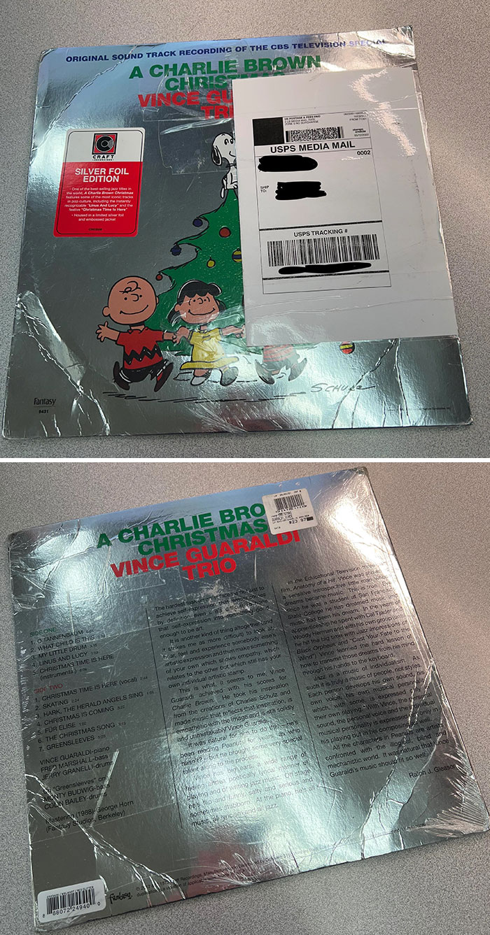 Ordered A Record From Facebook Marketplace - This Is How It Was Shipped