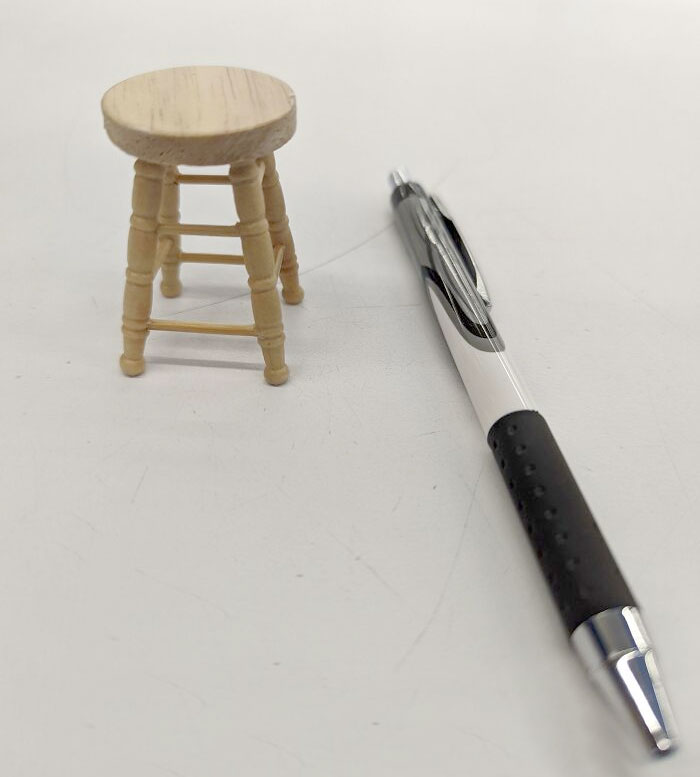 Customer Returned This Because She Thought She Ordered A Full-Size Stool