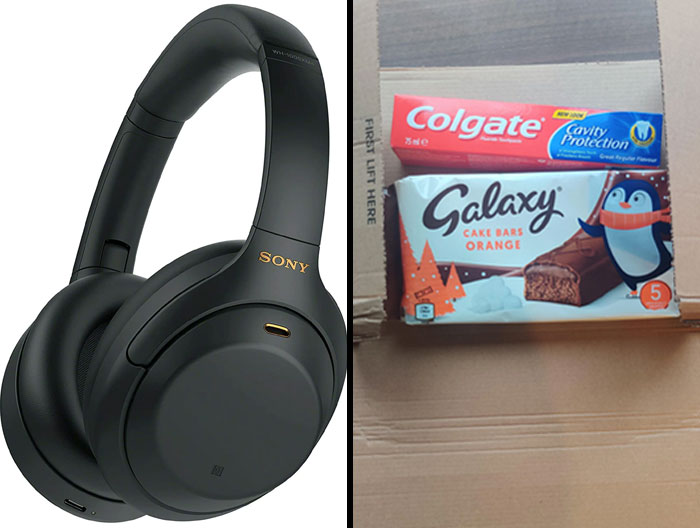 What I Ordered From Amazon vs. What I Received