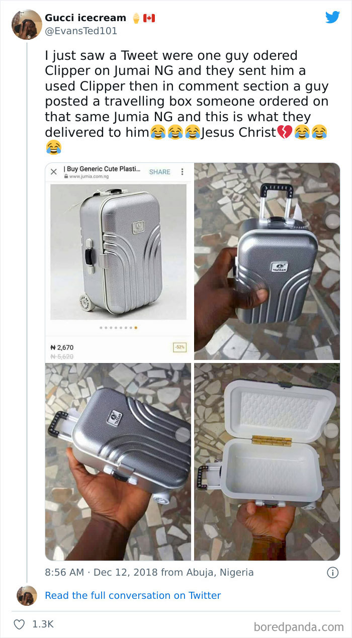 Ordered A Travelling Bag And Received A Mini Box For Dolls