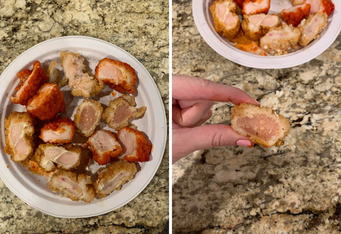 Ordered (Boneless) Wings For The Big Game. Only Three Were Not Completely Raw. It Was $76 And DoorDash Refuses To Give Us A Refund