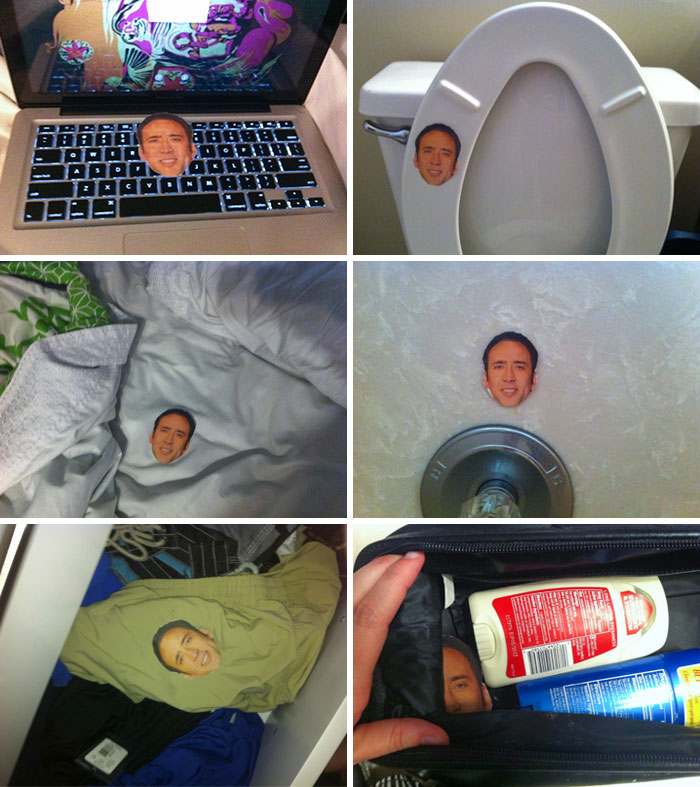 My Brother Is Coming Home From College Tonight, So I Left Him A Few Surprises Around The House