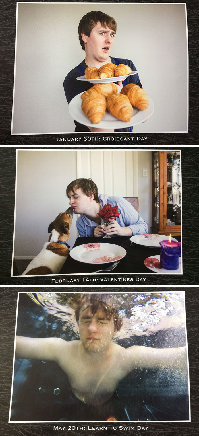 My Brother Never Fails To Disappoint With His Personalised Christmas Gifts - This Year He Made Me A Calendar