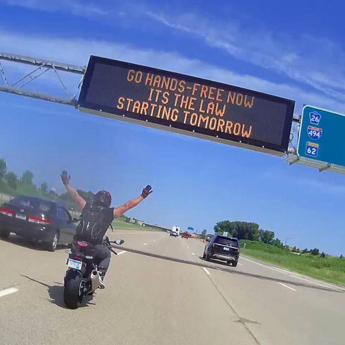 We Are Now A Hands-Free State