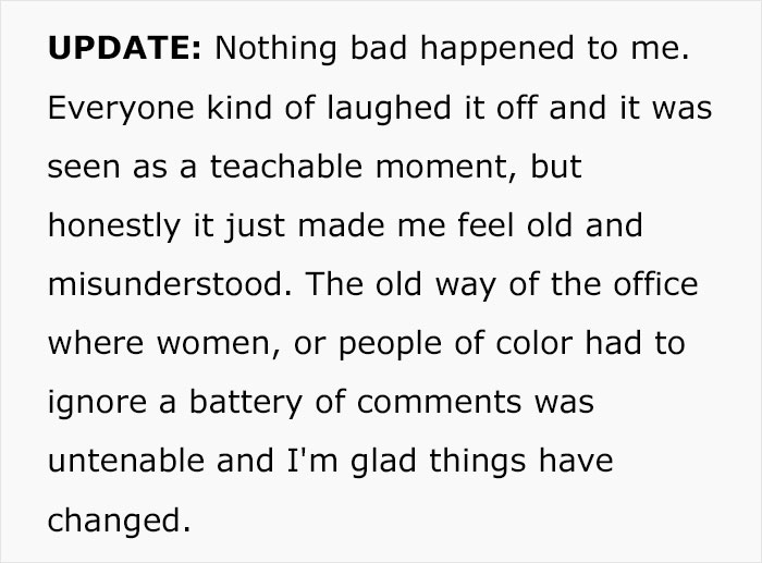 Gen Xer Shares How He Was Accused Of 'Sexual Harassment' For Using ‘80s Reference That His Gen Z Colleague Didn't Understand Gen Xer Shares How He Was Accused Of 'Sexual Harassment' For Using ‘80s Reference That His Gen Z Colleague Didn't Understand