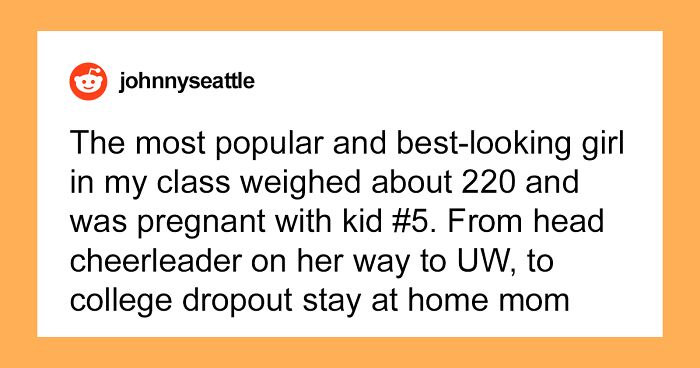 The Best And Worst Transformations Seen During School Reunions, As Shared By These 30 Internet Users