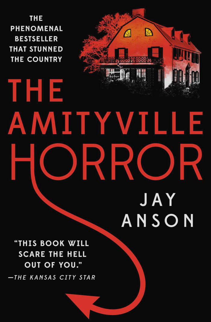 The Amityville Horror By Jay Anson book cover 