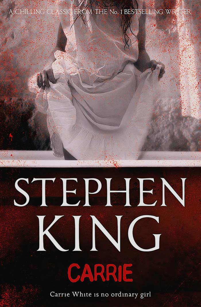 Carrie By Stephen King book cover 