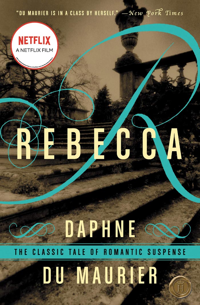 Rebecca By Daphne Du Maurier book cover 