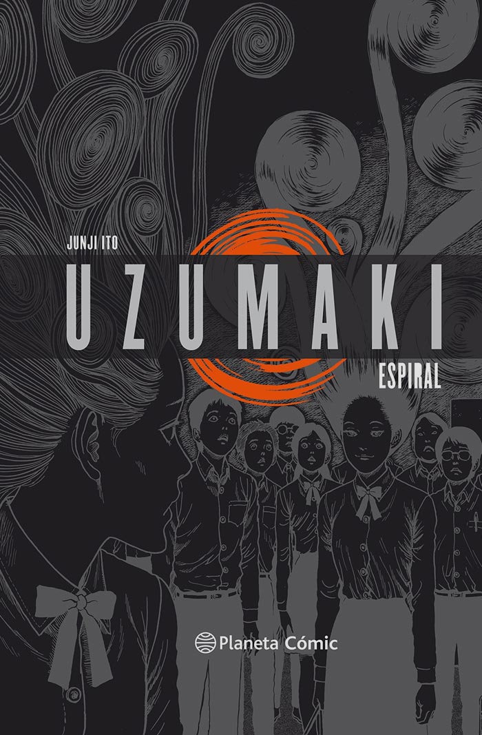 Uzumaki By Junji Ito book cover 