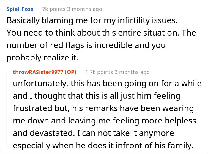 Wife Is 100% Against Her Husband’s Idea To Make Her Sister A Surrogate 'The Traditional Way,' Gets Upset When He Pushes Her To Agree Wife Is 100% Against Her Husband’s Idea To Make Her Sister A Surrogate 'The Traditional Way,' Gets Upset When He Pushes Her To Agree