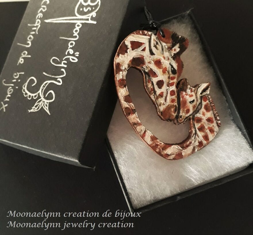 I Made Nature Inspired Wood Pendants