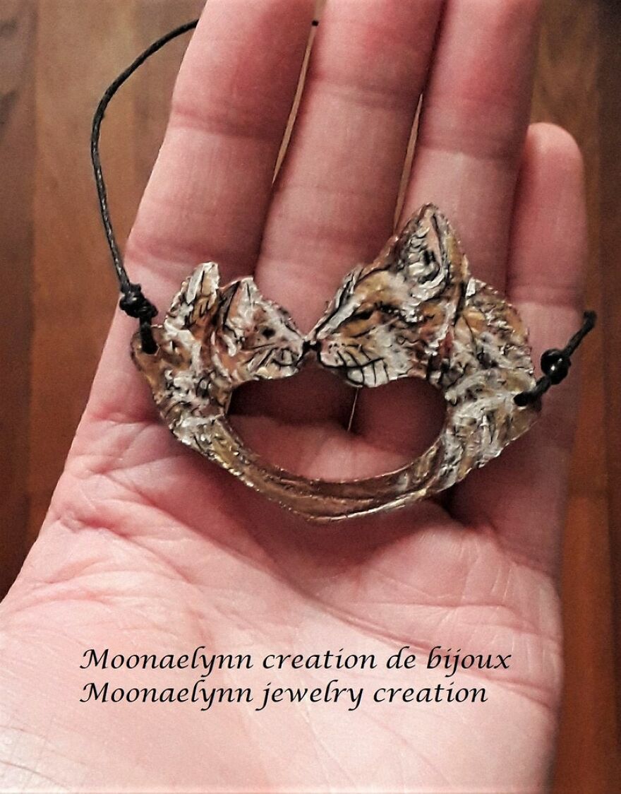 I Made Nature Inspired Wood Pendants