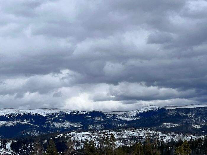 Brewing Snow Storm Granby, Colorado