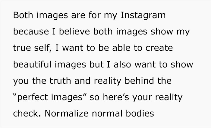 Influencer Shows Both 'Perfect' And Unedited Photos On Instagram So People Know The Whole Truth