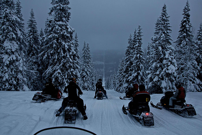 Borders - Here's Sweden & Norway At Winter