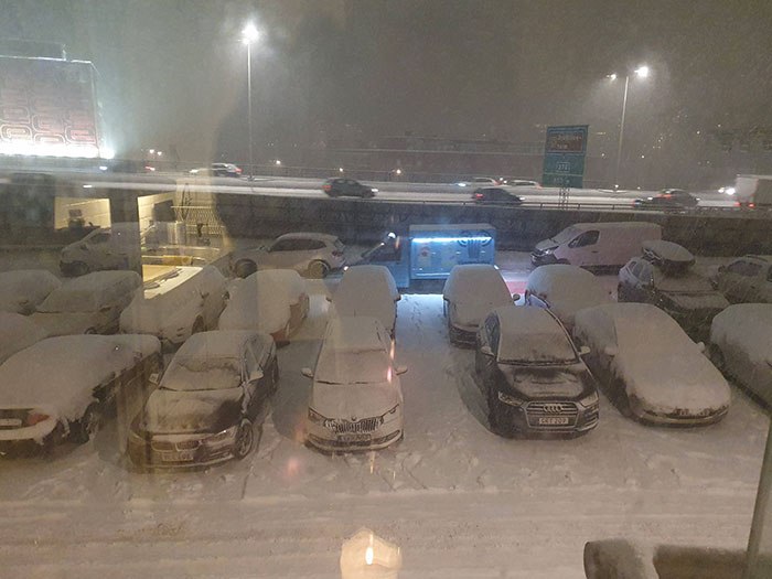 Here In Sweden, The Ice-Cream Truck Goes Around. All. Year. Long