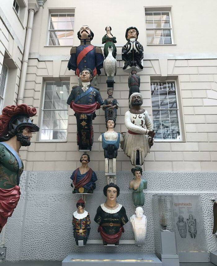 17th & 18th C. Figure-Heads From British Ships