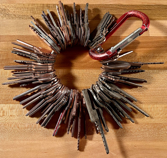 A Collection Of Keys I’ve Found While Metal Detecting