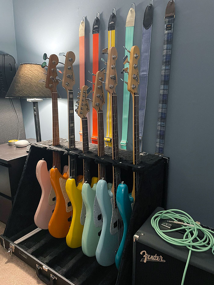 Here Is My Guitar/Bass Collection