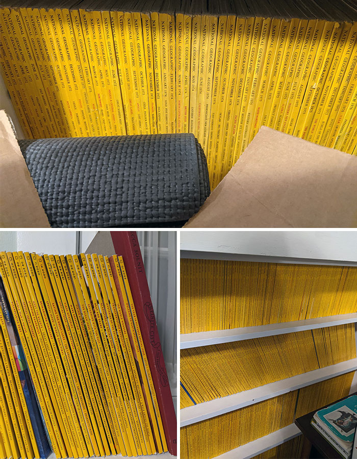 A Complete Collection By My Uncle Of Every Natural Geography Month Magazine Printed Since 1972