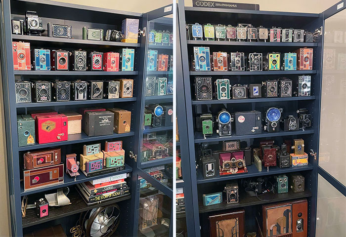 My 20+ Year Collection Of Art Deco And Commemorative Cameras. Mostly Between 1930 And 1950