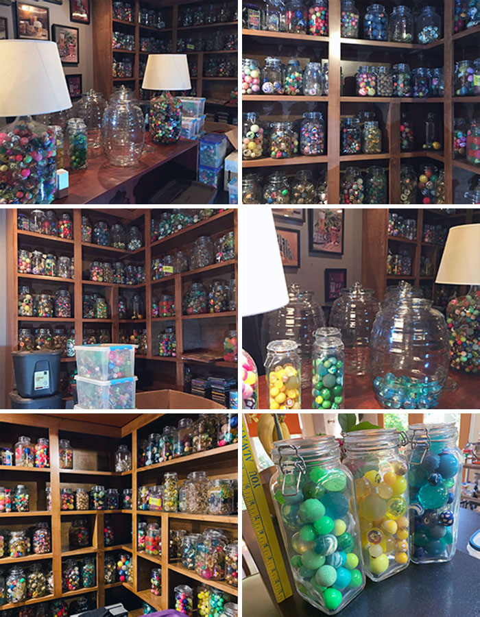 Some Of The 50,000-Ish Superballs I Have Pathologically Collected