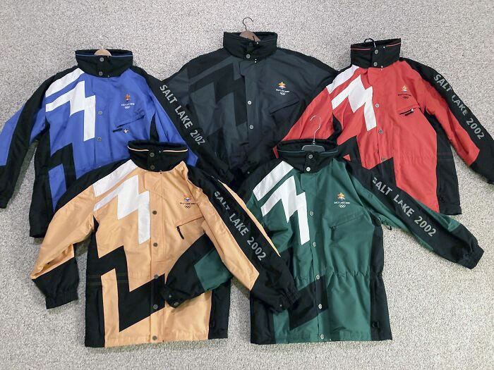 Finally Done With My 2002 Olympic Volunteer Jacket Collection