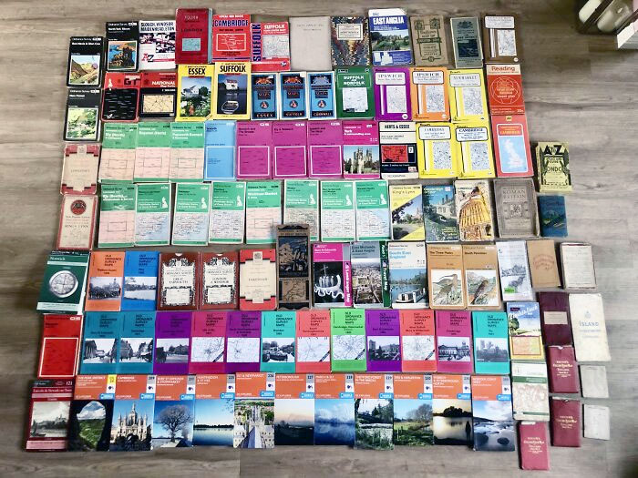 I Collect Vintage Maps, Focusing On The East Of England